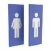 Set toilet Signs